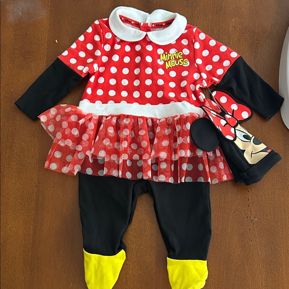Red and Black Kids Costume